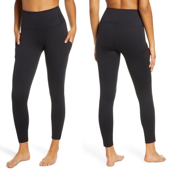 zella leggings with pockets